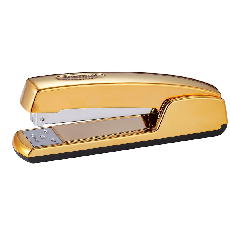 Bostitch Office Professional Metal Executive Stapler, 20 Sheet Capacity, Gold Chrome (B5000-GOLD) - Image 1